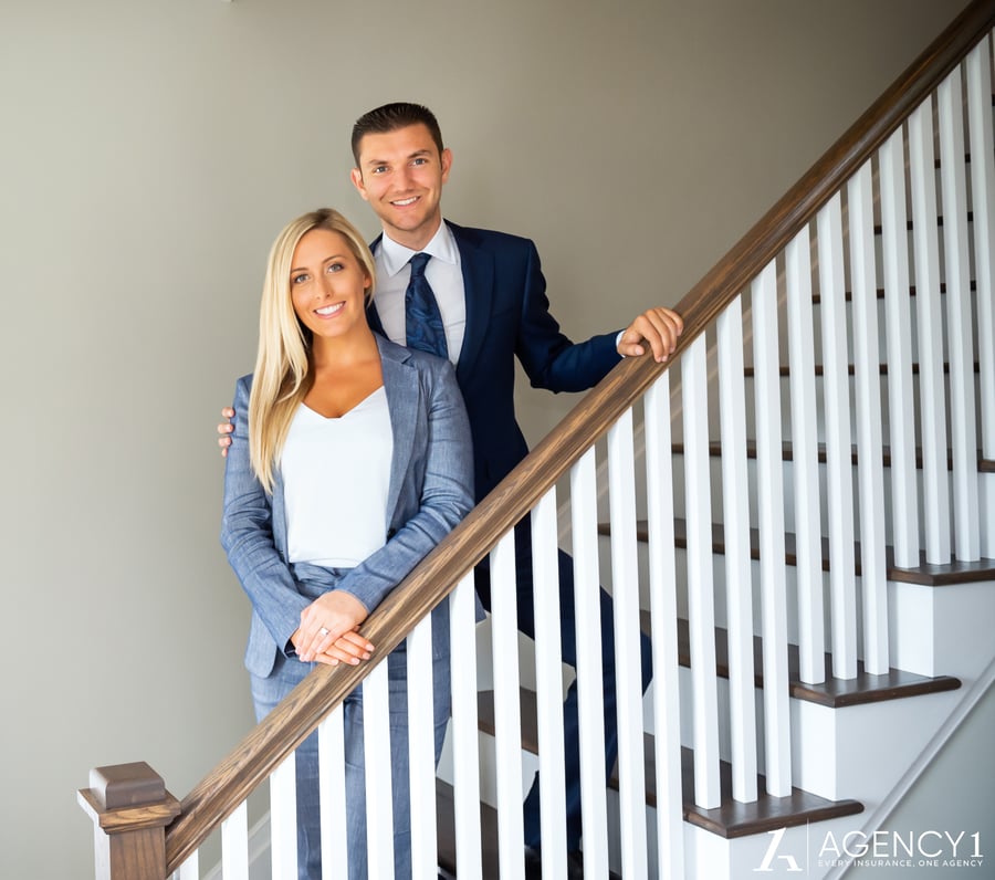 Agency 1 founders Erin and Dominic Carlevale